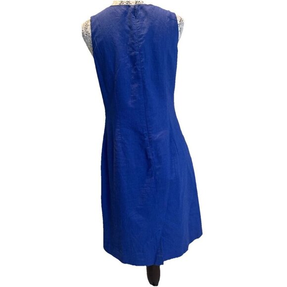 Banana Republic Linen Shift Dress Size 6 - Picture 2 of 8